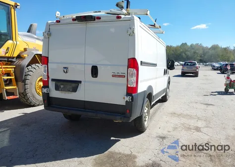 2021 Ram Promaster 1500 Low Roof 136 Wb из США, поврежденный, VIN 3C6LRVAG3ME529944